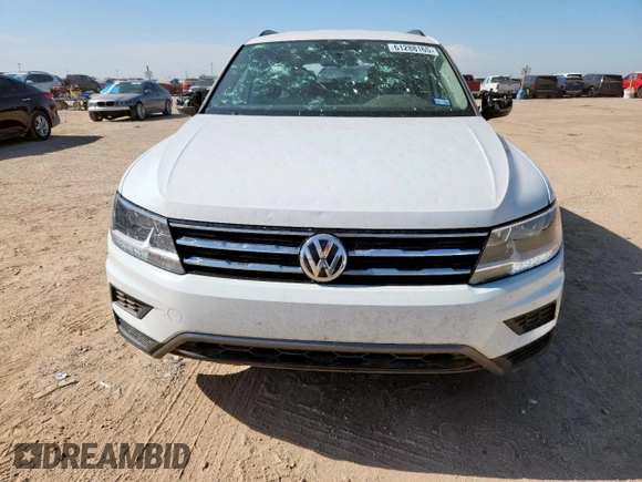 2021 Volkswagen Tiguan S with VIN 3VV1B7AX0MM016271, listed as a Copart auction lot 61288165 with 56,270 mi miles and Clean title. Bid and sale history available at DreamBid. Image 5.