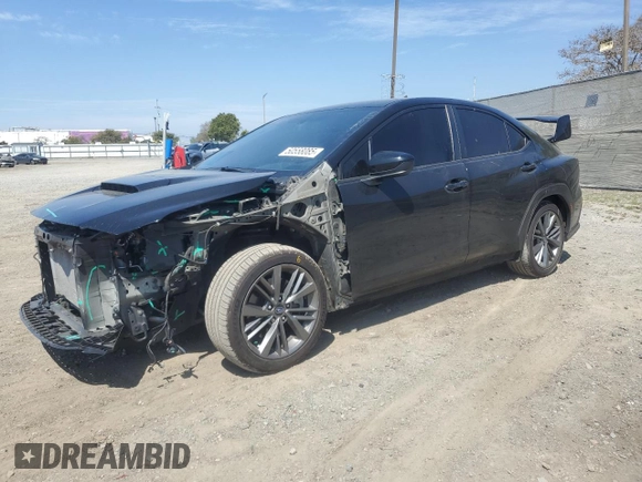 2022 Subaru WRX with VIN JF1VBAA63N9016517, listed as a Copart auction lot 50558085 with 45,466 mi miles and Salvage title. Bid and sale history available at DreamBid. Image 1.