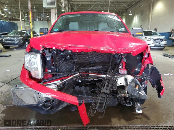 2010 Ford F-150 XL with VIN 1FTEX1E83AFC42916, listed as a Copart auction lot 50404535 with 130,903 mi miles and Salvage Title. Bid and sale history available at carsss.com. Image 5.