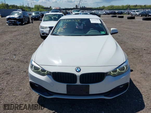 2018 BMW 4 Series 430i xDrive with VIN WBA4Z3C58JEC56455, listed as a IAAI auction lot 42198338 with 75,737 mi miles and . Bid and sale history available at DreamBid. Image 12.