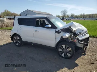 2015 Kia Soul + with VIN KNDJX3A5XF7207426, listed as a Copart auction lot 54575625 with 83,561 mi miles and Salvage Title. Bid and sale history available at DreamBid. Image 4.