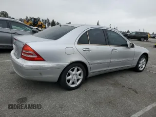 2001 Mercedes-Benz C 320 with VIN WDBRF64J01F124150, listed as a Copart auction lot 50624475 with Not Provided miles and Clean Title. Bid and sale history available at DreamBid. Image 3.