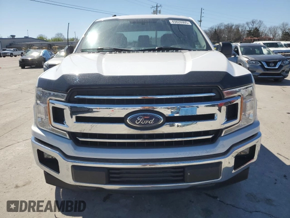 2018 Ford F-150 XL with VIN 1FTEW1CB0JKE47263, listed as a Copart auction lot 51255905 with 209,218 mi miles and Salvage Title. Bid and sale history available at carsss.com. Image 5.