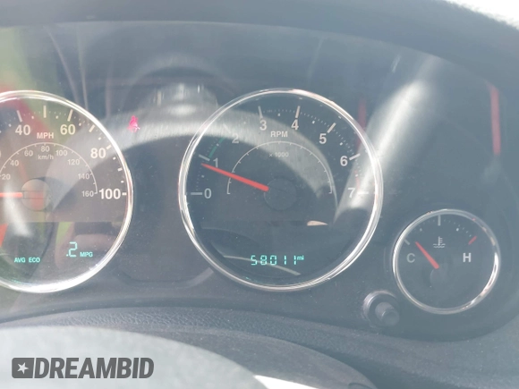 2016 Jeep Wrangler Black Bear with VIN 1C4AJWAG4GL176980, listed as a IAAI auction lot 42744445 with 58,011 mi miles and . Bid and sale history available at DreamBid. Image 7.
