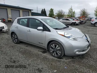 2013 Nissan LEAF SL with VIN 1N4AZ0CP9DC413421, listed as a Copart auction lot 54562415 with 84,490 mi miles and Salvage title. Bid and sale history available at DreamBid. Image 4.