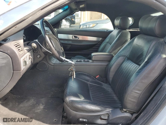 2004 Ford Thunderbird Deluxe with VIN 1FAHP60A14Y103516, listed as a Copart auction lot 52055585 with 69,655 mi miles and Salvage Title. Bid and sale history available at carsss.com. Image 7.
