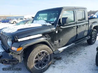 2023 Jeep Gladiator Overland with VIN 1C6HJTFG1PL553343, listed as a IAAI auction lot 41349518 with 19,556 mi miles. Bid and sale history available at carsss.com. Image 6.