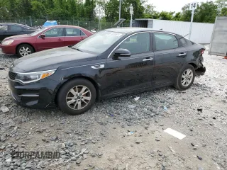 2016 Kia Optima LX z VIN 5XXGT4L34GG097098, wystawiony jako Copart lot #56366875 z przebiegiem 109 858 mil mil oraz Szkoda całkowita • Salvage title. Historia ofert i sprzedaży dostępna na DreamBid. Obrazek 1.