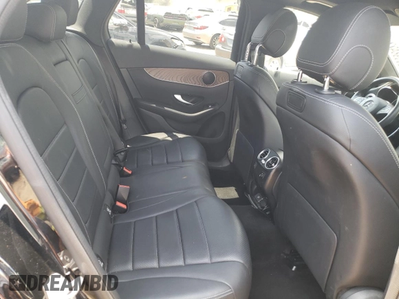 2019 Mercedes-Benz GLC with VIN WDC0G4KBXKV165801, listed as a Copart auction lot 50398422 with 0 mi miles. Bid and sale history available at carsss.com. Image 6.