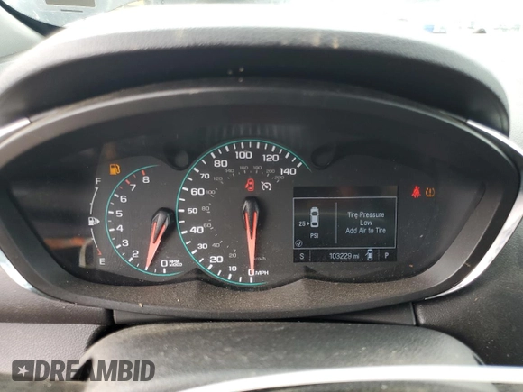 2021 Chevrolet Trax LT with VIN KL7CJLSB1MB322910, listed as a Copart auction lot 54146665 with 103,229 mi miles and Salvage title. Bid and sale history available at DreamBid. Image 9.