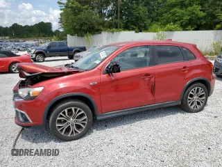 2018 Mitsubishi Outlander SE with VIN JA4AP3AW7JU014244, listed as a Copart auction lot 55018415 with 126,859 mi miles and Clean title. Bid and sale history available at DreamBid. Image 1.