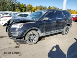 2017 Ford Explorer with VIN 1FM5K8B86HGD87332, listed as a Copart auction lot 77279364 with 107,107 mi miles and Salvage Title. Bid and sale history available at DreamBid. Image 1.