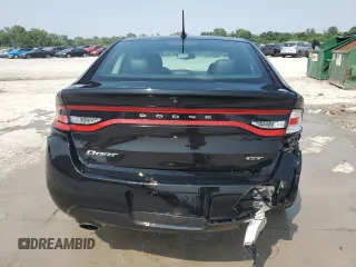 2016 Dodge Dart GT with VIN 1C3CDFEB8GD625302, listed as a Copart auction lot 60323575 with 153,974 mi miles and Salvage title. Bid and sale history available at DreamBid. Image 6.