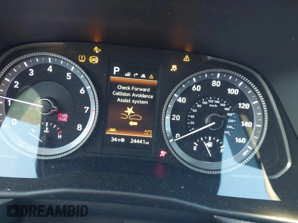 2023 Hyundai Sonata SEL with VIN KMHL64JA2PA254531, listed as a IAAI auction lot 41810398 with 24,441 mi miles and . Bid and sale history available at DreamBid. Image 7.