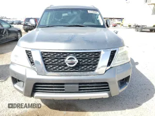 2017 Nissan Armada SL with VIN JN8AY2ND9H9006380, listed as a Copart auction lot 51239845 with 172,647 mi miles and Salvage Title. Bid and sale history available at carsss.com. Image 5.