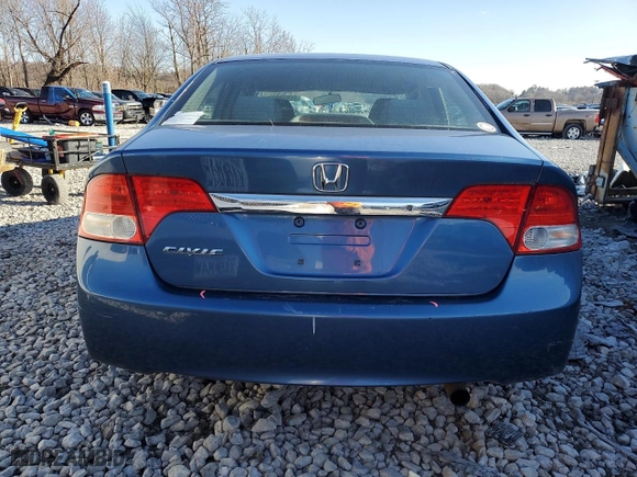 2010 Honda Civic Sdn LX with VIN 19XFA1F52AE029086, listed as a Copart auction lot 82656324 with 177,170 mi miles and Salvage Title. Bid and sale history available at carsss.com. Image 6.