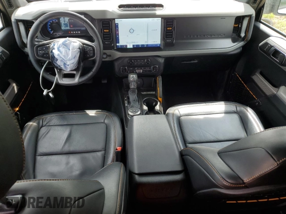 2022 Ford Bronco с VIN 1FMEE5DP4NLB58208, выставлен на аукционе Copart как лот 56726435 с пробегом 37 573 миль миль и Чистый • Clean title. История ставок и продаж доступна на DreamBid. Изображение 8.