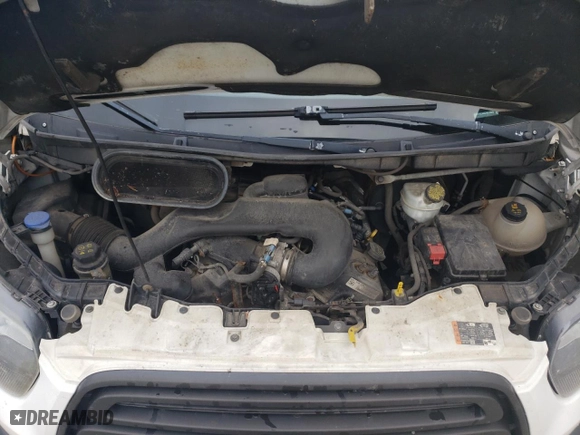 2017 Ford Transit Van with VIN 1FTYR2XM5HKA78805, listed as a Copart auction lot 80087434 with 373,444 mi miles and Salvage Title. Bid and sale history available at carsss.com. Image 12.