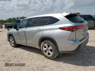 2021 Toyota Highlander L with VIN 5TDBZRBH3MS539544, listed as a Copart auction lot 61685235 with 84,266 mi miles and Salvage title. Bid and sale history available at DreamBid. Image 2.