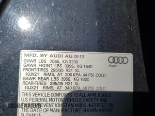 2013 Audi Q7 3.0L TDI Prestige with VIN WA1WMBFE8DD016923, listed as a Copart auction lot 42821135 with 146,083 mi miles and Clean Title. Bid and sale history available at carsss.com. Image 13.