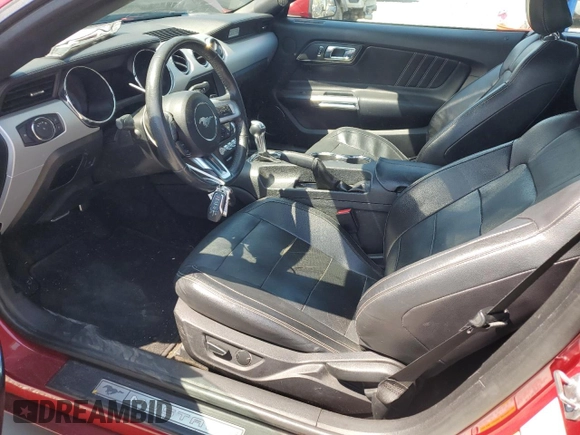2017 Ford Mustang EcoBoost Premium with VIN 1FATP8UH7H5267437, listed as a Copart auction lot 50747185 with 6,779 mi miles and Salvage Title. Bid and sale history available at carsss.com. Image 7.