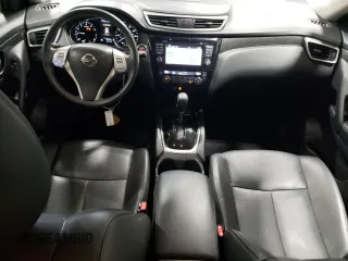 2016 Nissan Rogue S with VIN KNMAT2MV4GP731741, listed as a Copart auction lot 52313485 with 104,478 mi miles and Salvage Title. Bid and sale history available at carsss.com. Image 8.