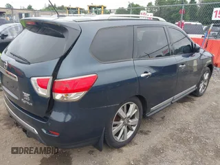2013 Nissan Pathfinder SV with VIN 5N1AR2MM1DC690487, listed as a IAAI auction lot 42611901 with 158,362 mi miles and . Bid and sale history available at DreamBid. Image 4.
