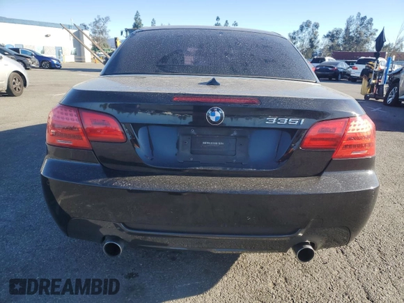 2011 BMW 3 Series 335i with VIN WBADX7C55BE580281, listed as a Copart auction lot 88149145 with 94,927 mi miles and Salvage Title. Bid and sale history available at carsss.com. Image 6.