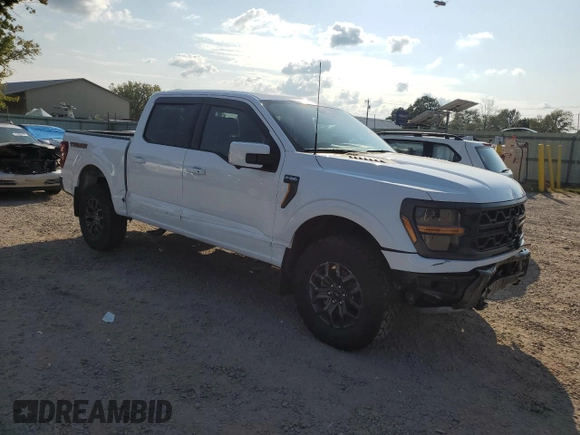 2024 Ford F-150 with VIN 1FTFW4L82RFA68991, listed as a Copart auction lot 72004024 with 2,918 mi miles and Salvage title. Bid and sale history available at DreamBid. Image 4.