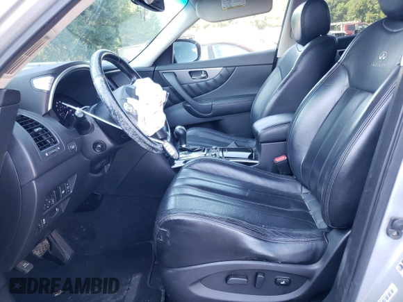 2012 Infiniti FX with VIN JN8AS1MU7CM120767, listed as a Copart auction lot 70097224 with 161,544 mi miles and Salvage Title. Bid and sale history available at DreamBid. Image 7.