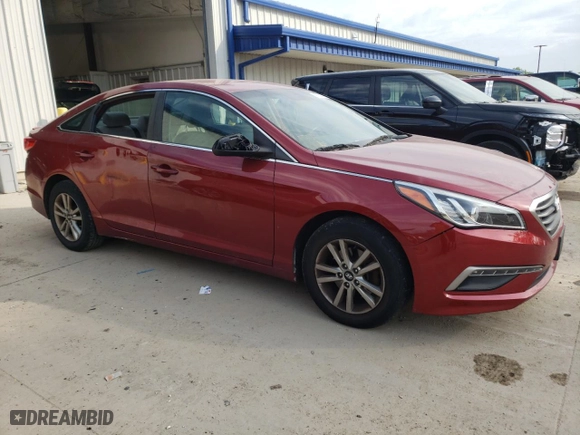 2015 Hyundai Sonata 2.4L SE with VIN 5NPE24AF1FH151662, listed as a Copart auction lot 76335464 with 129,367 mi miles and Non Repairable. Bid and sale history available at carsss.com. Image 4.