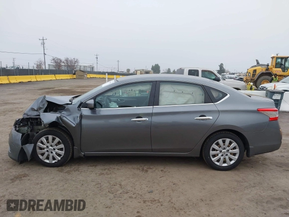 2015 Nissan Sentra S with VIN 3N1AB7AP5FY377475, listed as a IAAI auction lot 41157865 with 131,119 mi miles. Bid and sale history available at carsss.com. Image 14.