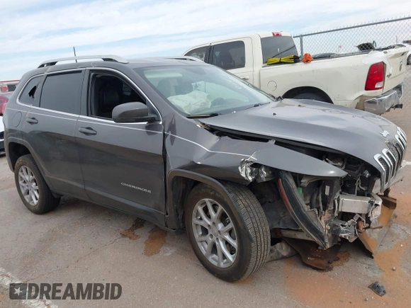 2018 Jeep Cherokee Latitude Plus with VIN 1C4PJLLX7JD524181, listed as a IAAI auction lot 42260205 with Not provided miles and . Bid and sale history available at DreamBid. Image 13.