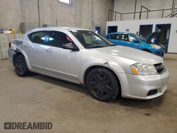 2012 Dodge Avenger SE with VIN 1C3CDZAG0CN258936, listed as a Copart auction lot 52206045 with 157,154 mi miles and Salvage Title. Bid and sale history available at DreamBid. Image 4.