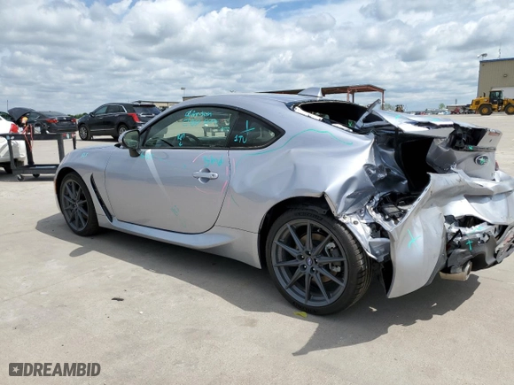 2023 Subaru BRZ Limited with VIN JF1ZDBE10P9702355, listed as a Copart auction lot 48117253 with 265 mi miles. Bid and sale history available at carsss.com. Image 2.