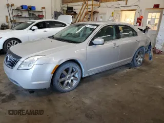 2010 Mercury Milan Premier with VIN 3MEHM0JGXAR656421, listed as a Copart auction lot 41694085 with 116,401 mi miles and Salvage Title. Bid and sale history available at carsss.com. Image 1.
