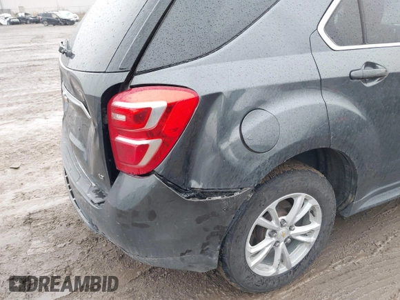 2017 Chevrolet Equinox LT with VIN 2GNALCEK1H1617387, listed as a IAAI auction lot 40962088 with 166,341 mi miles. Bid and sale history available at carsss.com. Image 6.