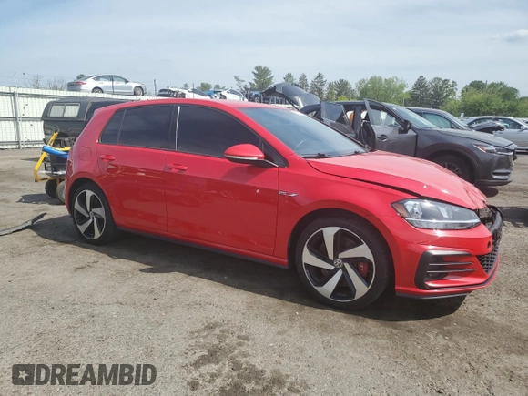2020 Volkswagen GTI S с VIN 3VW5T7AU1LM006735, выставлен на аукционе Copart как лот 56875825 с пробегом 51 116 миль миль и Списание • Salvage title. История ставок и продаж доступна на DreamBid. Изображение 4.