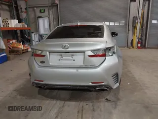 2015 Lexus RC 350 F Sport with VIN JTHSE5BC5F5001699, listed as a IAAI auction lot 41394274 with 150,319 mi miles and . Bid and sale history available at carsss.com. Image 17.
