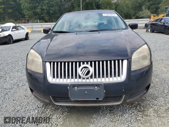2007 Mercury Milan with VIN 3MEHM07Z07R665050, listed as a Copart auction lot 71824814 with 112,677 mi miles and Salvage Title. Bid and sale history available at carsss.com. Image 5.