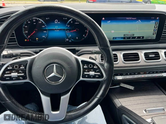 2020 Mercedes-Benz GLE 350 with VIN 4JGFB4KB2LA169800, listed as a Copart auction lot 63712655 with 91,579 mi miles and Clean title. Bid and sale history available at DreamBid. Image 7.