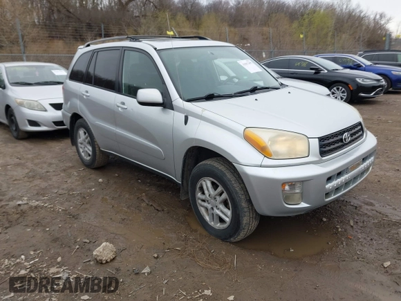 2003 Toyota RAV4 with VIN JTEGH20V930117154, listed as a IAAI auction lot 41967497 with 215,312 mi miles. Bid and sale history available at carsss.com. Image 1.