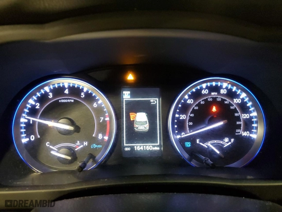 2019 Toyota Highlander SE with VIN 5TDJZRFH7KS608156, listed as a Copart auction lot 44540045 with 164,160 mi miles and Salvage Title. Bid and sale history available at carsss.com. Image 9.