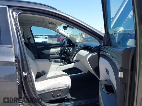 2023 Hyundai Tucson Limited with VIN 5NMJE3AE7PH202376, listed as a IAAI auction lot 42302364 with 55,696 mi miles and . Bid and sale history available at DreamBid. Image 5.