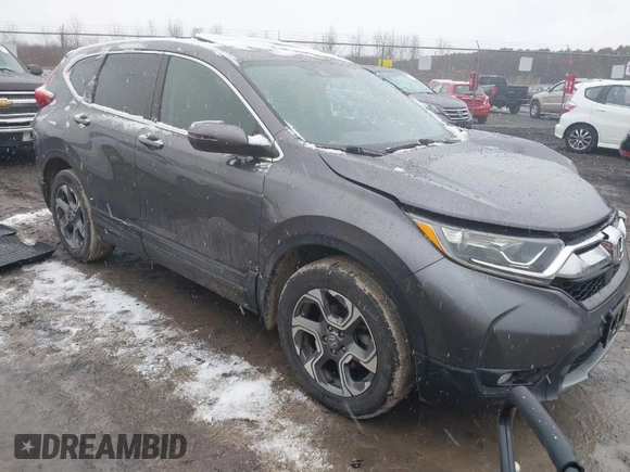 2018 Honda CR-V EX-L with VIN 5J6RW2H82JA001491, listed as a IAAI auction lot 41139160 with 71,928 mi miles. Bid and sale history available at carsss.com. Image 1.