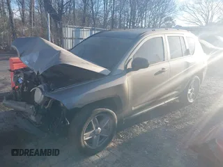 2007 Jeep Compass Sport with VIN 1J8FT47W57D158543, listed as a IAAI auction lot 41817636 with 241,439 mi miles. Bid and sale history available at carsss.com. Image 19.