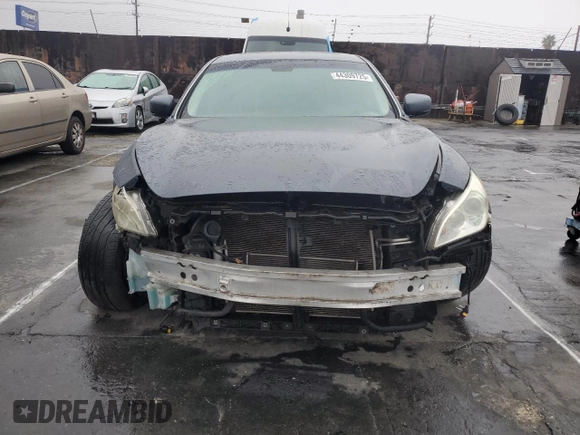 2012 Infiniti M Hybrid with VIN JN1EY1AP7CM910647, listed as a Copart auction lot 44309725 with 97,833 mi miles and Salvage Title. Bid and sale history available at carsss.com. Image 5.