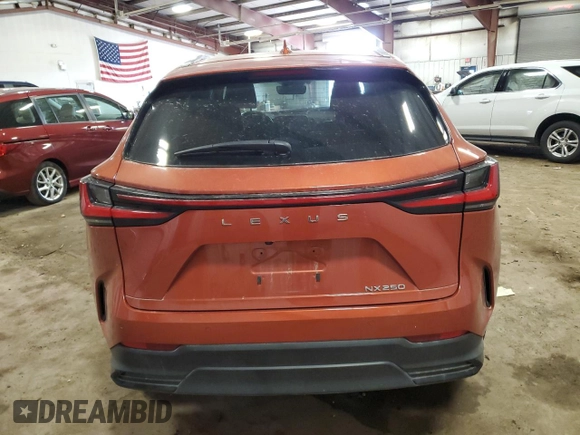2023 Lexus NX with VIN 2T2GDCAZ3PC003990, listed as a Copart auction lot 78813924 with 6,282 mi miles and Clean Title. Bid and sale history available at carsss.com. Image 6.