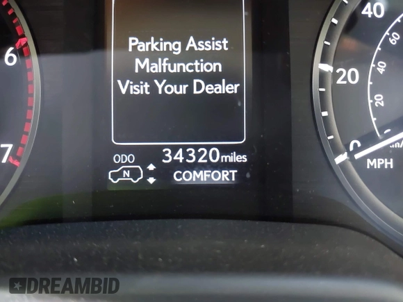 2022 Lexus GX with VIN JTJGM7BX5N5309119, listed as a IAAI auction lot 42036991 with 34,320 mi miles. Bid and sale history available at carsss.com. Image 7.