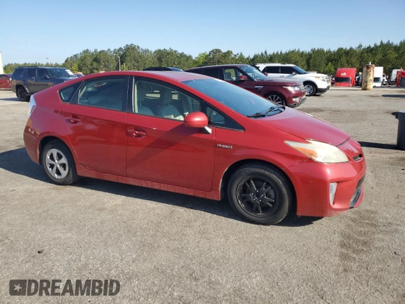 2012 Toyota Prius One with VIN JTDKN3DU9C5488249, listed as a Copart auction lot 52759895 with 192,067 mi miles and Clean Title. Bid and sale history available at carsss.com. Image 4.